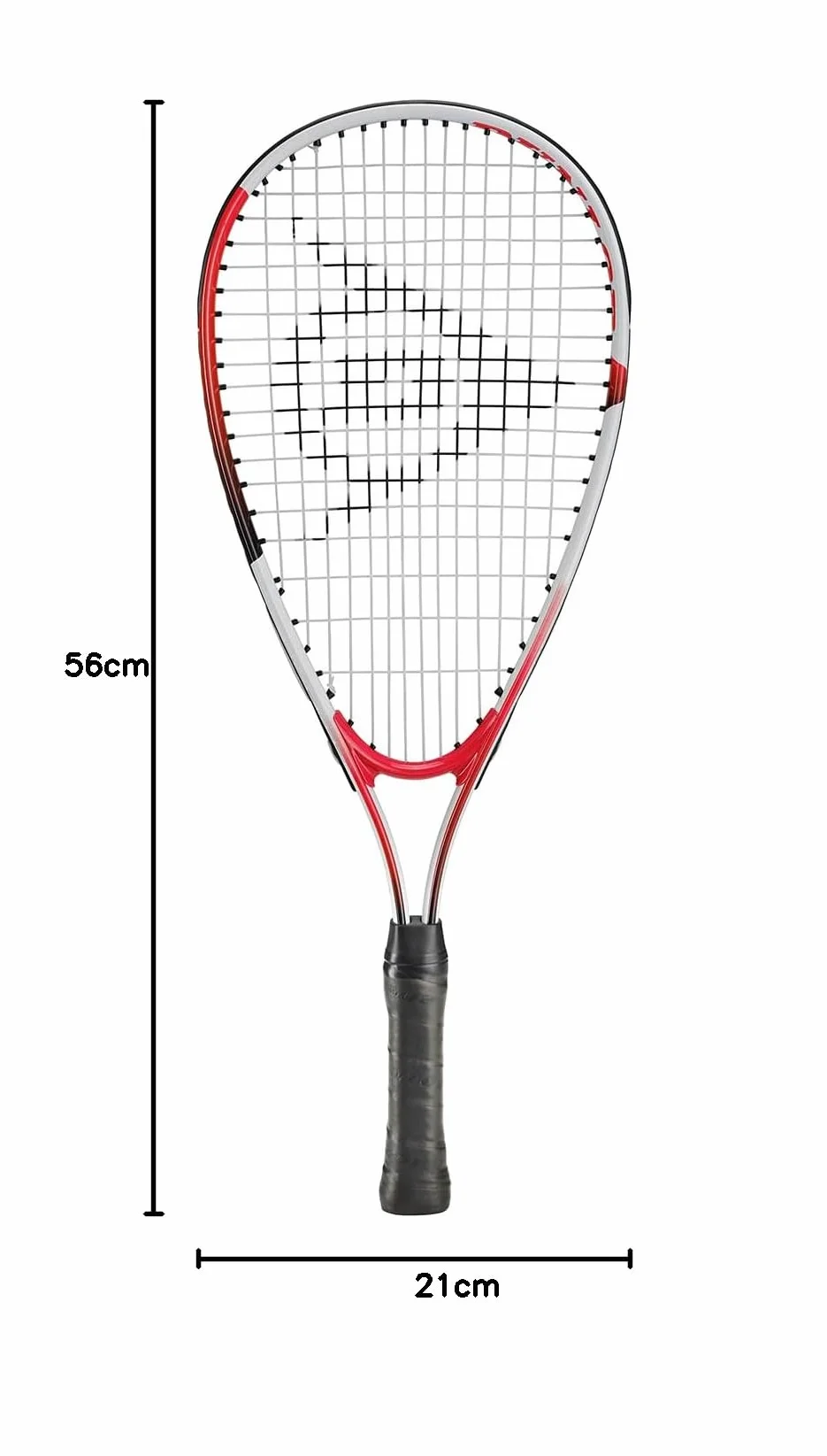 Dunlop Raquette de Squash Fun Mini Blanc/Rouge