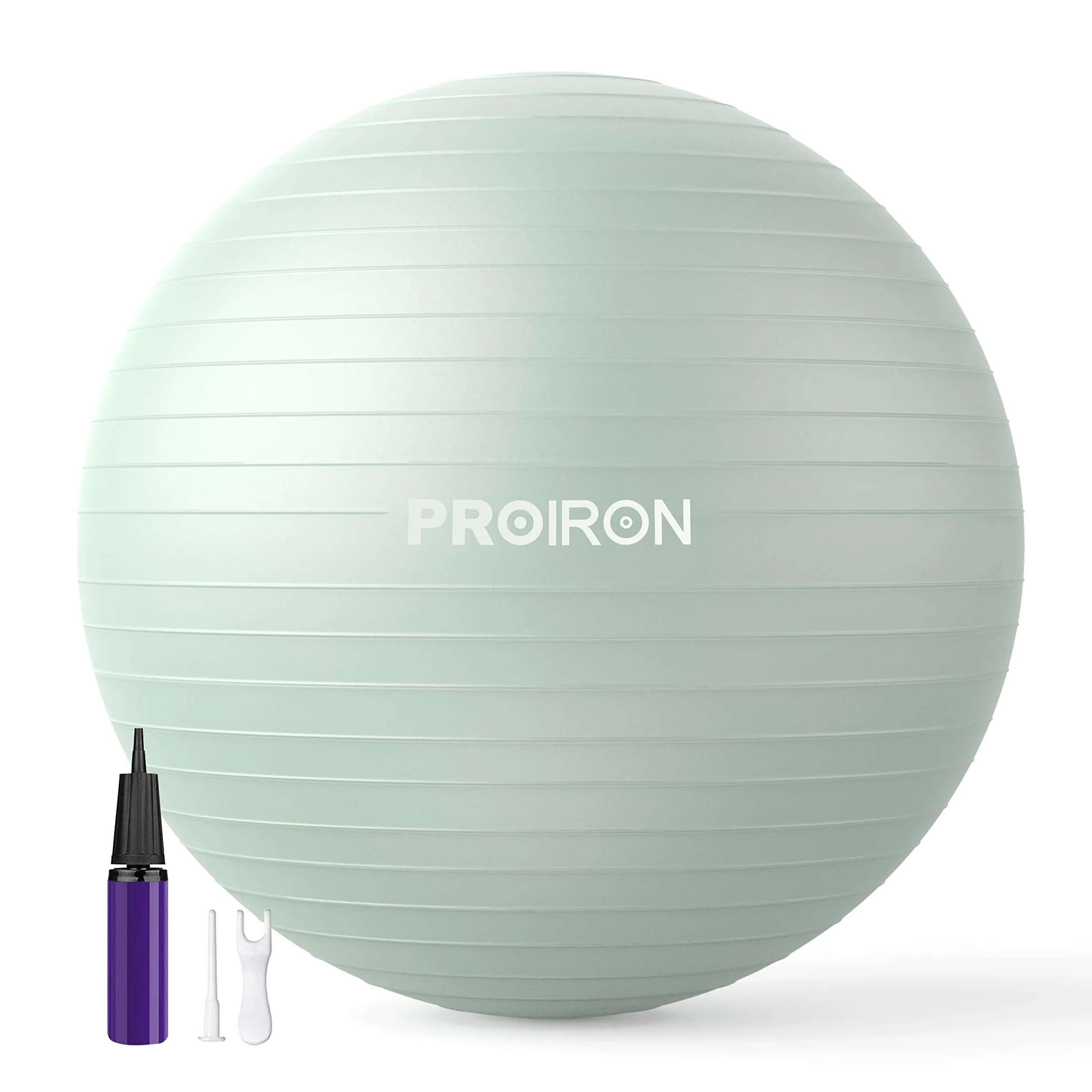 PROIRON Ballon de Fitness Swiss Ball 55CM 65CM 75CM Anti-éclatement Anti-dérapant avec Pompe
