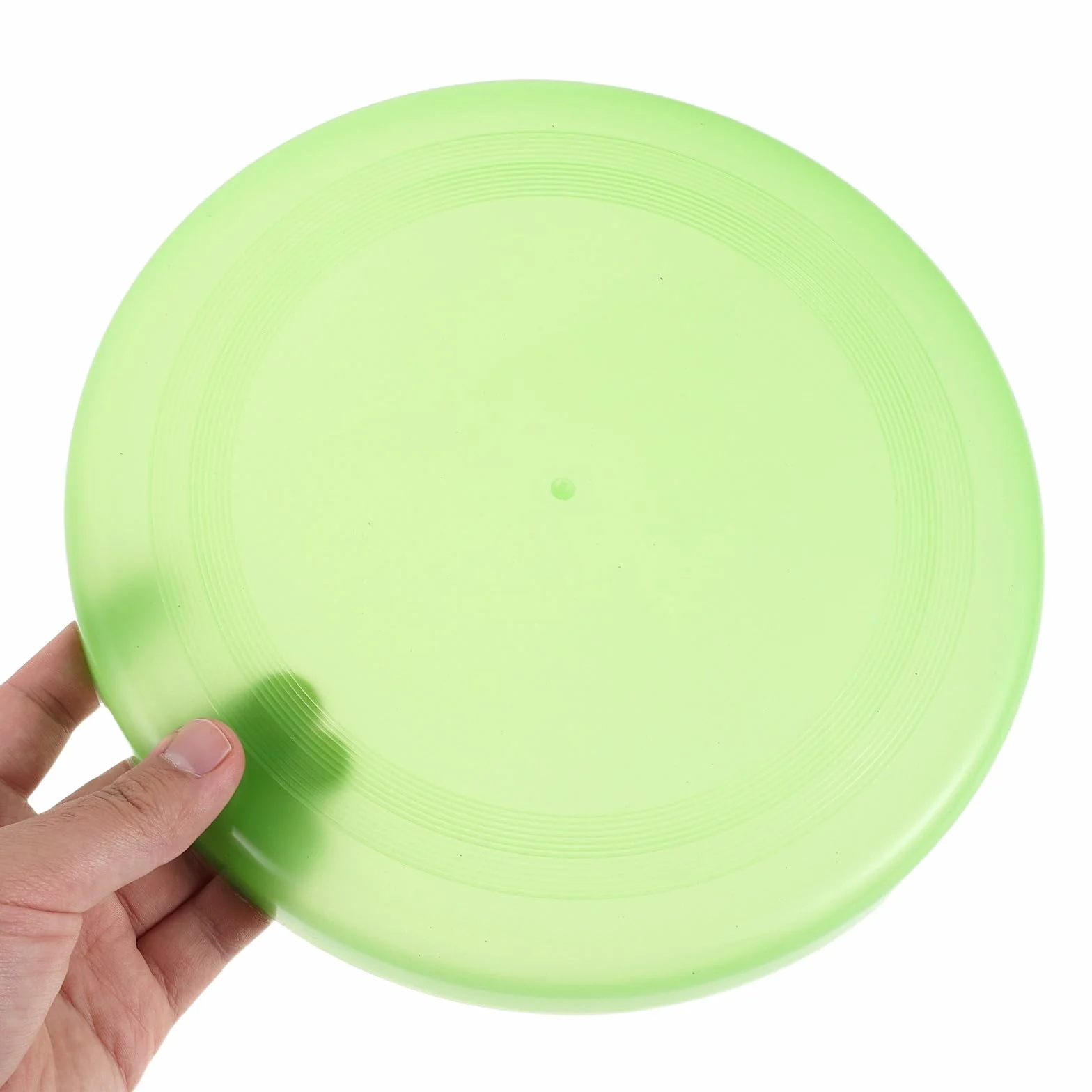 Alipis Lot de 10 disques Volants de Sport - Fournitures pour activités de Plein air en Famille - Soucoupe Volante en Plastique colorée - Jouets Ronds en Plastique de 23 cm pour Jeux de Plage