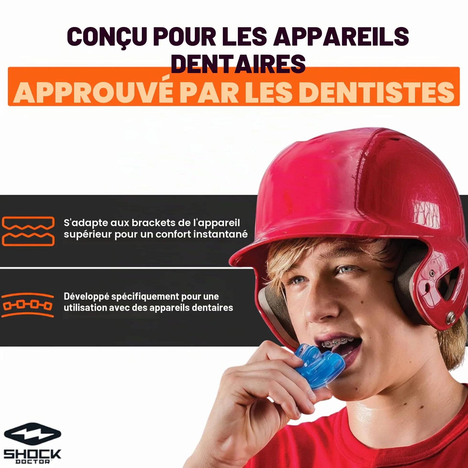 Shock Doctor Double Braces - Enfants