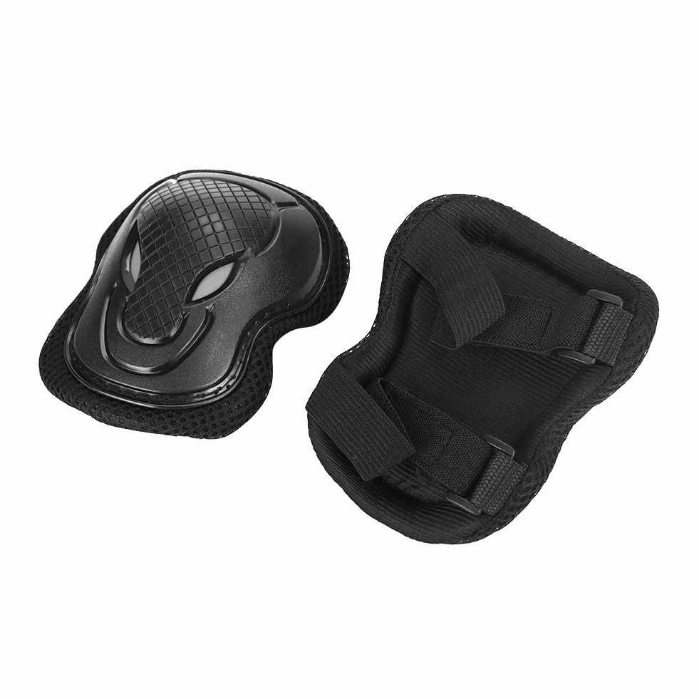 Sets de Protection Enfants Ados Adultes 6 Pièces Genouillères Coudières Poignets Sport Skateboard Réglable