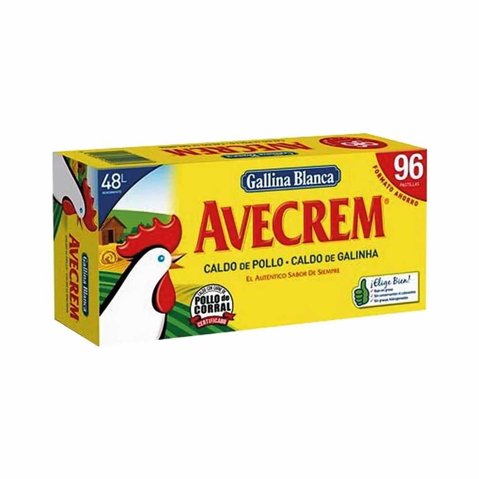 Caldo Avecrem Pollo 96 Pastillas