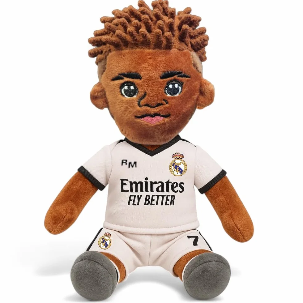 Real Madrid Peluche officielle Vini Jr. Uniforme 2024/25 fan collection